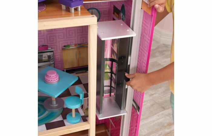 KidKraft Poppenhuis Uptown - Afbeelding 8