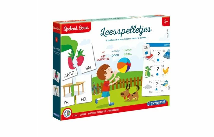 Clementoni Leerspel Leesspelletjes - Afbeelding 2