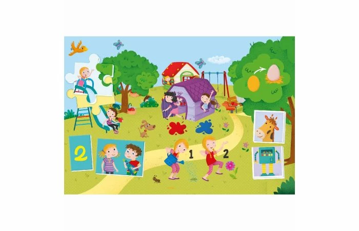 Clementoni Leerspel 8 Spelletjes 1 - Afbeelding 3