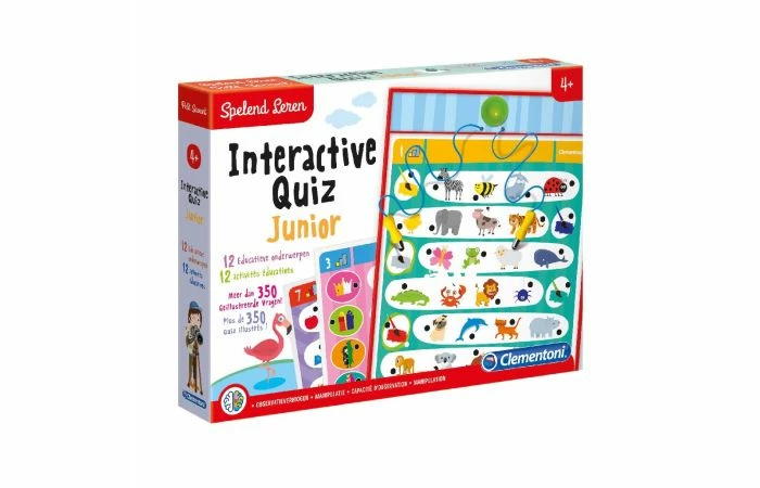 Clementoni Leerspel Interactive Quiz JR. - Afbeelding 4
