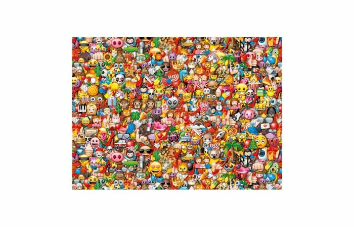 Clementoni Puzzel 1000 St. Emoij Imposs. - Afbeelding 2