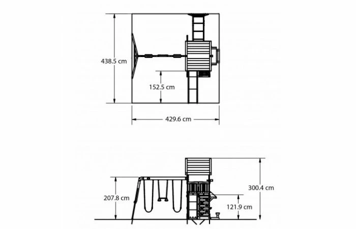 Northbrook Speeltoren (incl. Schommels) - Afbeelding 3