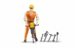 Bruder 60020 Wegwerker Met Accessoires