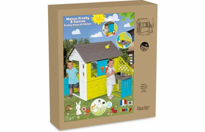 Smoby Pretty House Met Keuken - Afbeelding 4