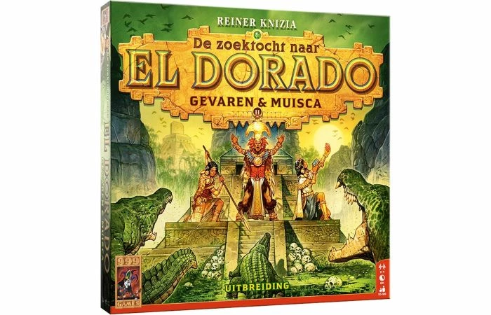 999 Games De Zoektocht Naar El Dorado: Gevaren & Muisca Uitbreiding