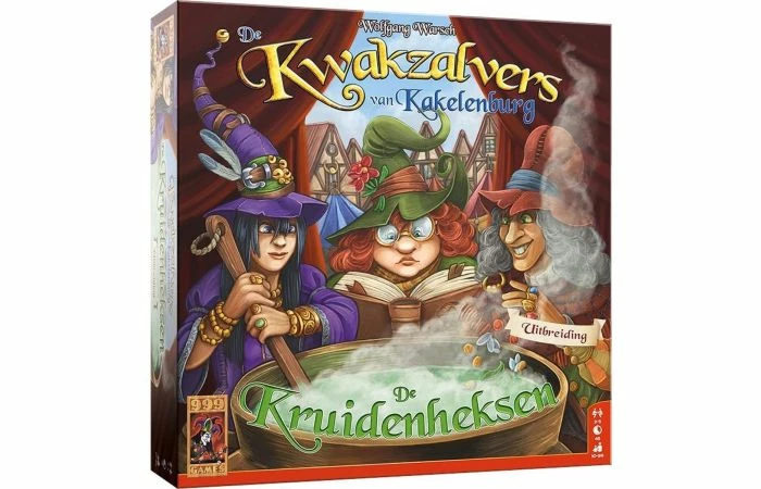 999 Games De Kwakzalvers Van Kakelenburg: De Kruidenheksen Uitbreiding