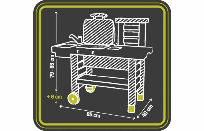 Smoby Speelgoedbarbecue - Afbeelding 4