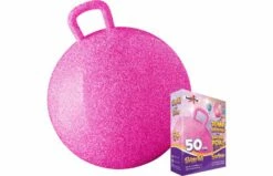 SummerPlay Skippybal Roze Glitter - 50 Cm