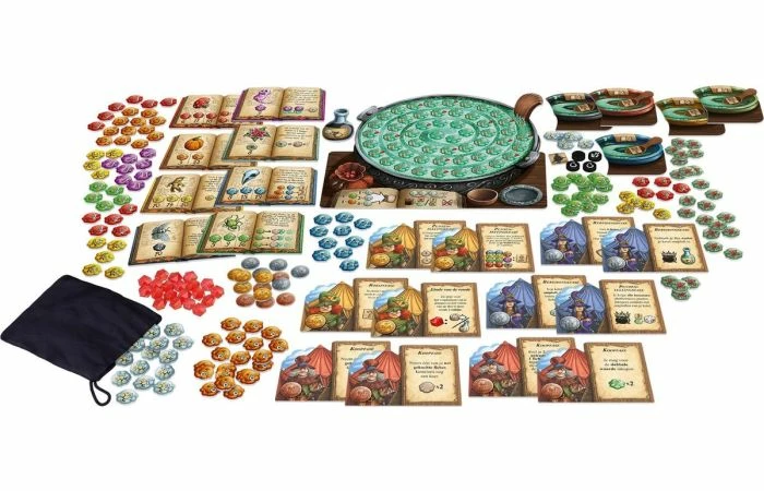 999 Games De Kwakzalvers Van Kakelenburg: De Kruidenheksen Uitbreiding - Afbeelding 2