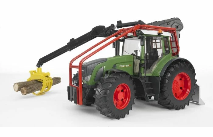 Bruder 3042 Fendt 936 Vario Hout Industrie Tractor - Afbeelding 2