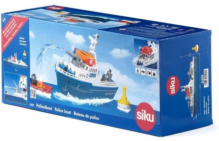 Siku 5401 Politieboot Met Licht En Geluid