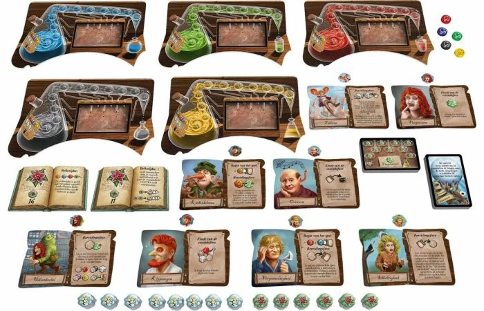 999 Games De Kwakzalvers Van Kakelenburg: De Alchemisten Uitbreiding - Afbeelding 2