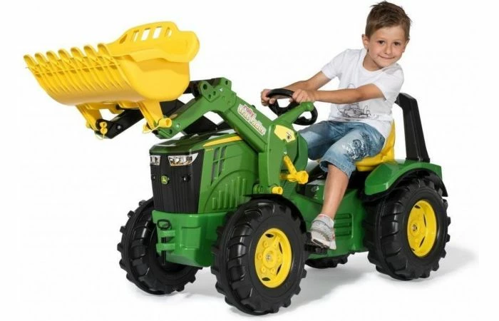 Rolly Toys RollyX-Trac Premium John Deere 8400R Tractor Met Lader - Afbeelding 2