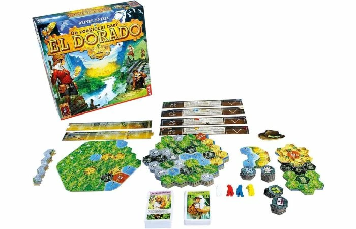 999 Games De Zoektocht Naar El Dorado Bordspel - Afbeelding 2