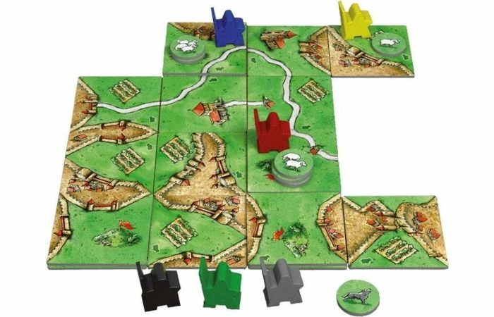 999 Games Carcassonne Schapen & Heuvels Uitbreiding - Afbeelding 2
