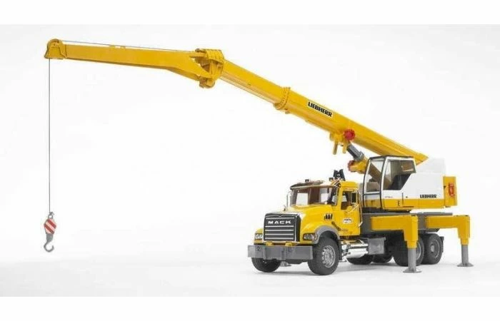 Bruder 2818 MACK Granite Met Liebherr Telescoopkraan - Afbeelding 3