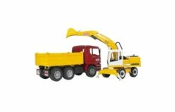 Bruder 2751 MAN Vrachtwagen Met Liebherr Kraan
