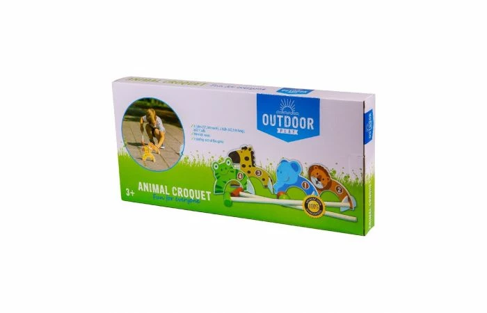Outdoor Play Dieren Croquet Set - Afbeelding 4