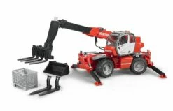 Bruder 2129 Manitou MRT 215 Met Accessoires