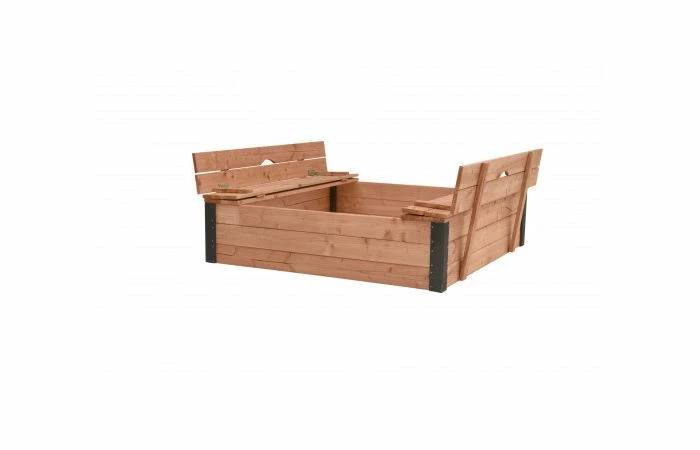 Woodvision Douglas Zandbak Roy Met Deksel/zitbank