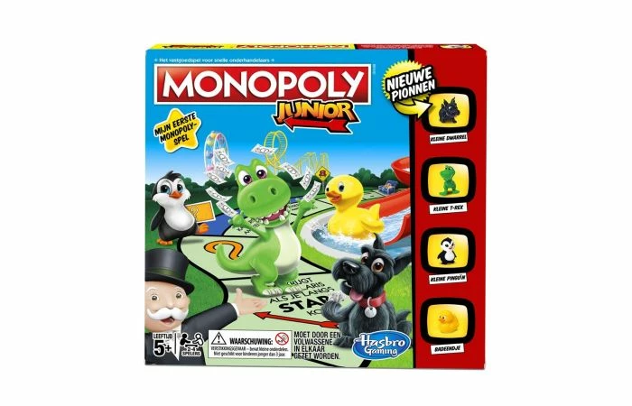 Hasbro Monopoly Junior NL - Afbeelding 2