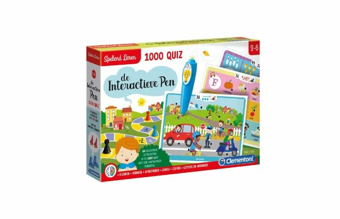 Clementoni Leerspel Interactieve Pen 1000 Quiz - Afbeelding 2