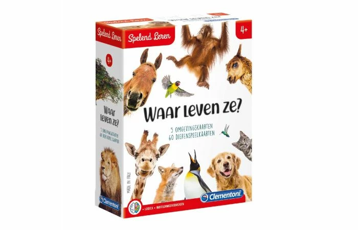 Clementoni Leerspel Dieren Bingo - Afbeelding 3