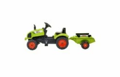 Falk Claas Arion 410 Traptractor Met Aanhanger Groen