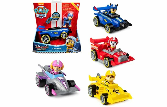 Paw Patrol Race Rescue Themed Vehicles