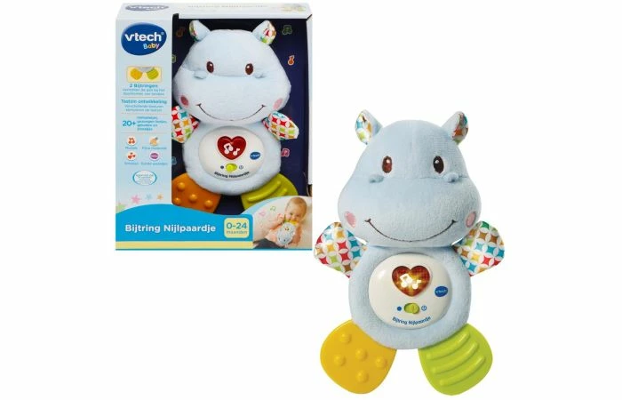 VTECH Bijtring Nijlpaardje