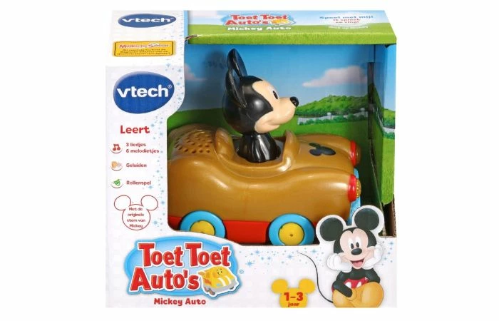 VTECH Toet Toet Auto Disney Mickey Auto - Afbeelding 4