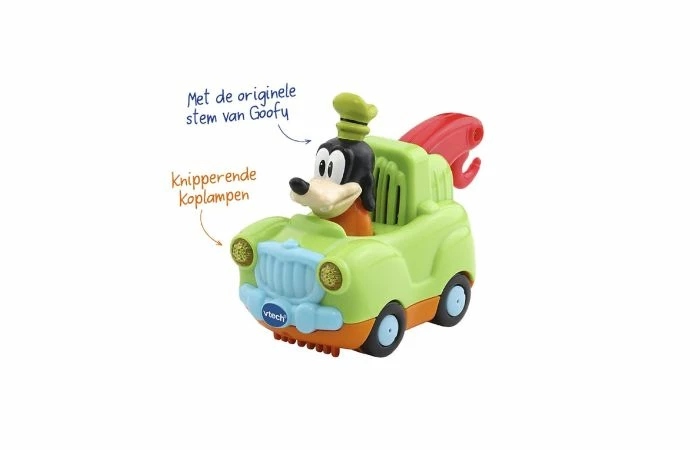 VTECH Toet Toet Auto Disney Goofy Takelwagen - Afbeelding 4