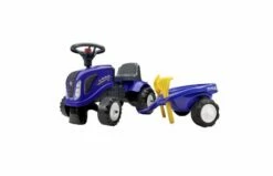 Falk New Holland Looptractor Set Blauw 1 / 3 Jaar