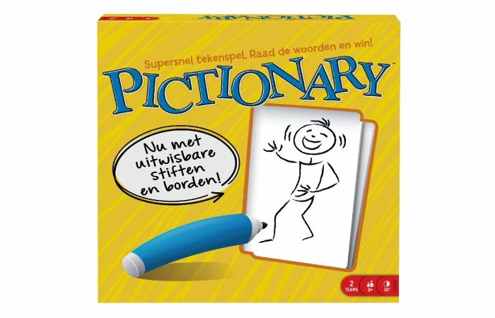 MATTEL Pictionary Bordspel Nederlands - Afbeelding 2