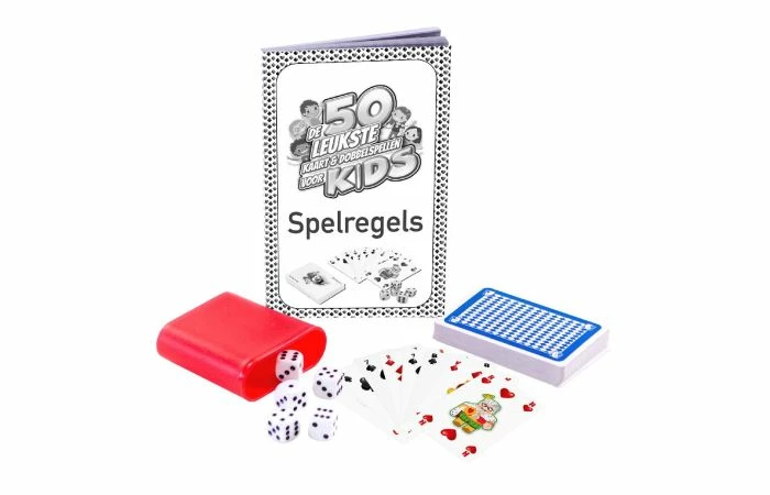 Kids 50 Kaart & Dobbel Spellen - Afbeelding 3
