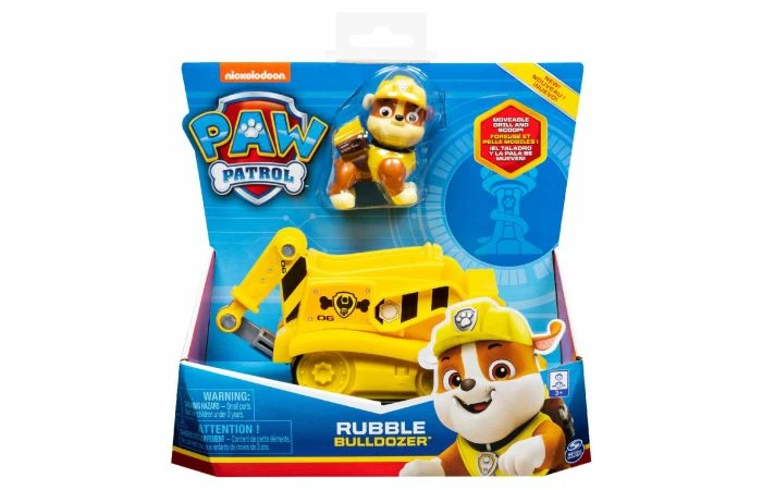 Paw Patrol Basic Vehicle Rubble - Afbeelding 2