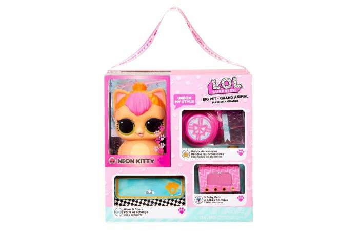LOL Surprise Big Pets Neon Kitty