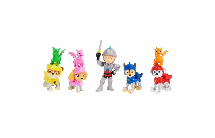 Paw Patral Rescue Knights Figure Gift Pack - Afbeelding 2