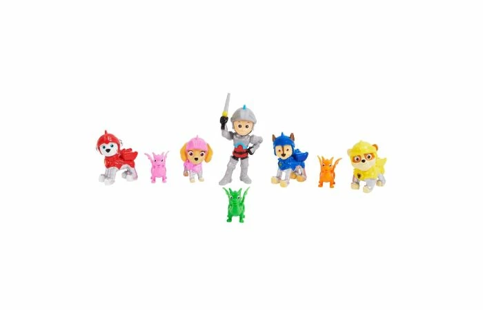 Paw Patral Rescue Knights Figure Gift Pack - Afbeelding 3