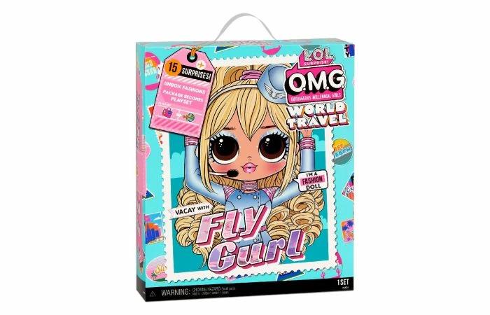 LOL Surprise OMG Travel Doll Fly Gurl - Afbeelding 6