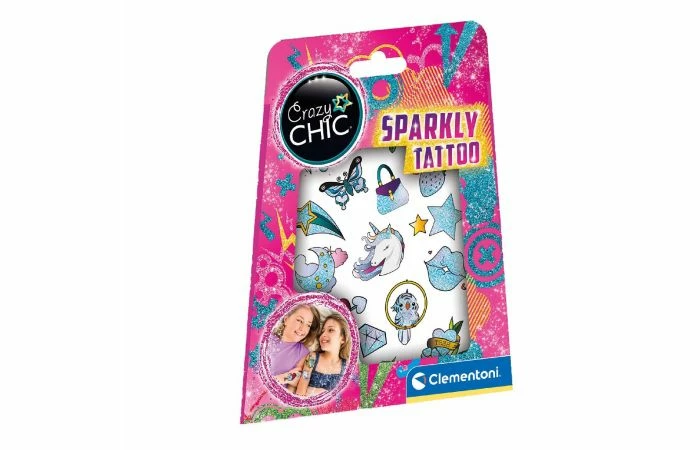 Clementoni Crazy Chic Sparkly Tattoo - Afbeelding 3