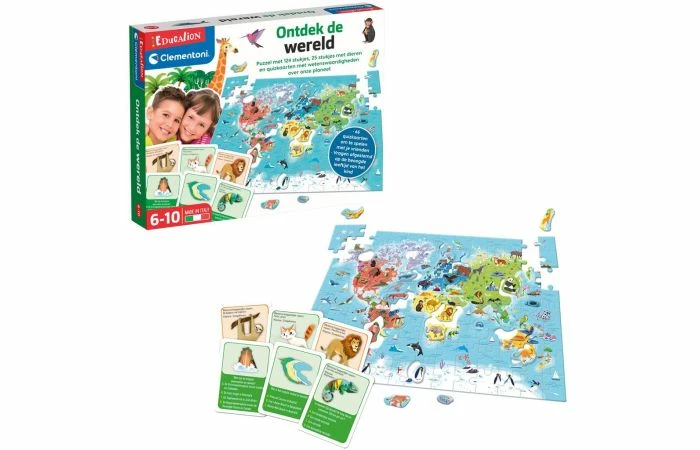 Clementoni Ontdek De Wereld Dierenspel