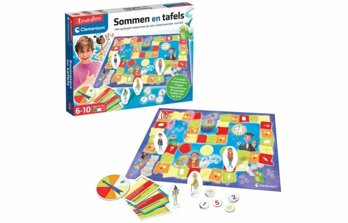 Clementoni Leerspel Sommen En Tafels