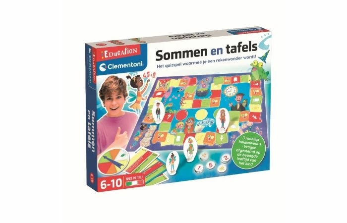 Clementoni Leerspel Sommen En Tafels - Afbeelding 3