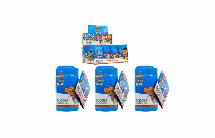 Paw Patrol Okidoki Dough Tube Medium 3 Ass. Disp.