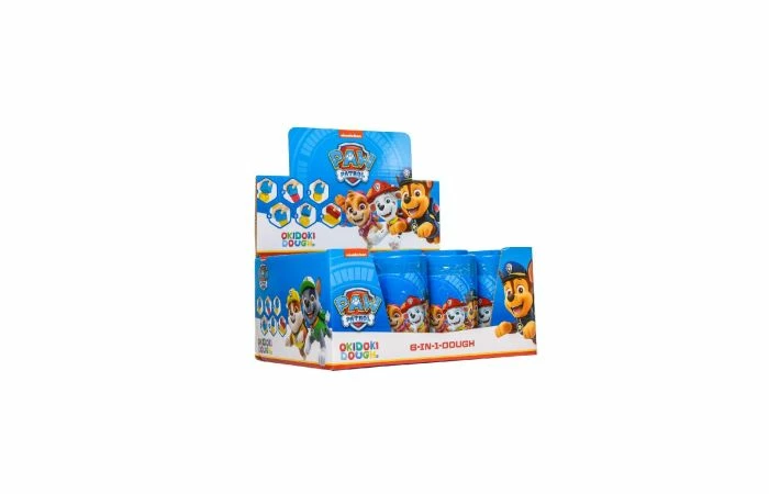 Paw Patrol Okidoki Dough Tube Medium 3 Ass. Disp. - Afbeelding 3