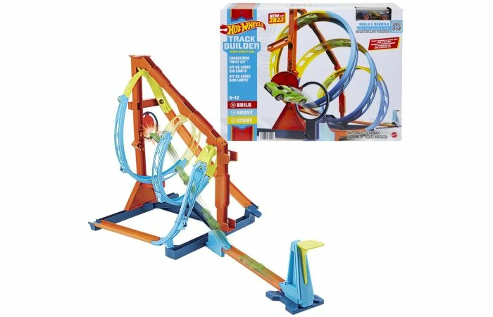 Hot Wheels Track Builder Kurkentrekker Twist