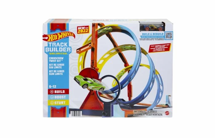 Hot Wheels Track Builder Kurkentrekker Twist - Afbeelding 3
