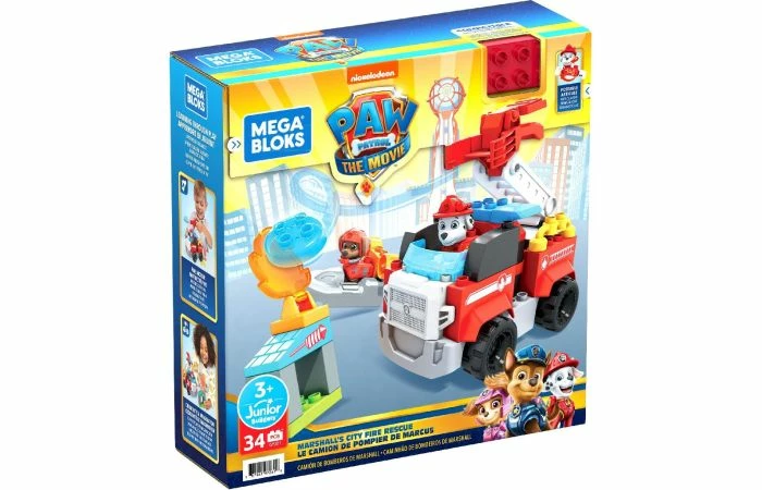 Fisherprice Mega Bloks PAW Patrol Marshalls Brandweerwagen - Afbeelding 3