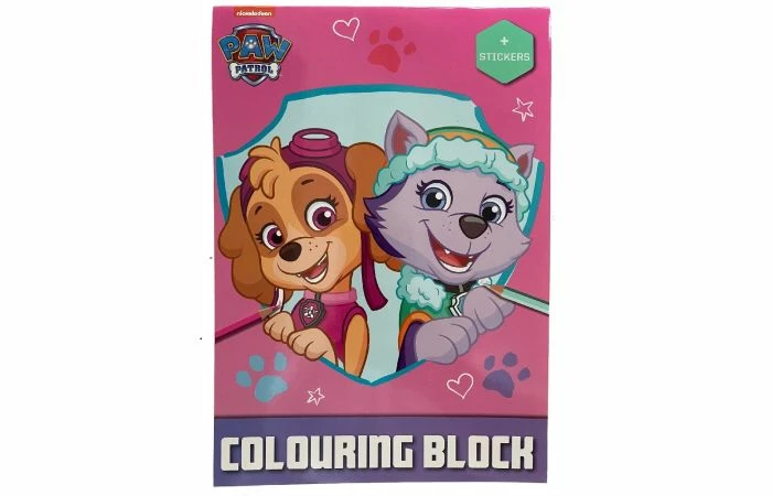 Paw Patrol Kleurboek A4 En Stickers Assorti - Afbeelding 3